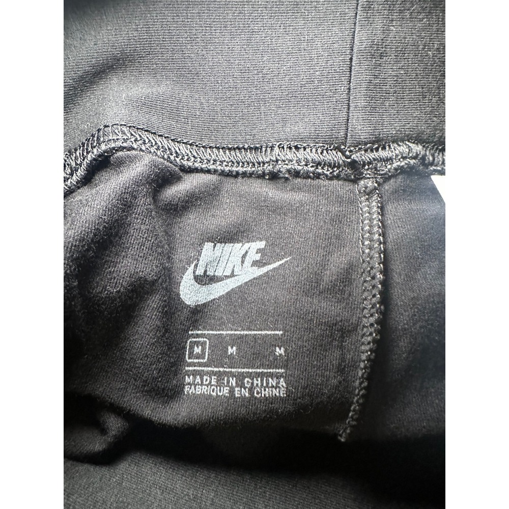 Nike Womens Sportswear Graphic Leggings Black White Logo Print High Rise Medium - Picture 6 of 10